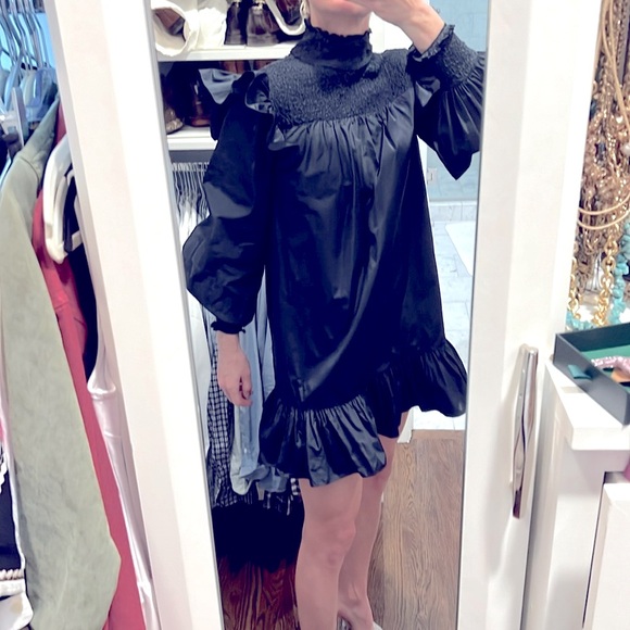 Cinq A Sept Navy Mini Dress - Picture 2 of 7